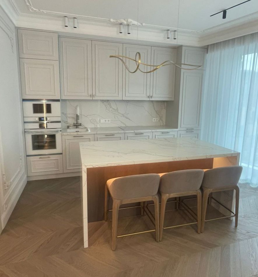 Белоснежная кухня